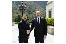 President of Azerbaijan Ilham Aliyev held one-on-one and expanded meetings with President of Ukraine in Gabala - VIDEO  - UPDATED-1 