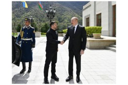 President of Azerbaijan Ilham Aliyev held one-on-one and expanded meetings with President of Ukraine in Gabala - VIDEO  - UPDATED-1 