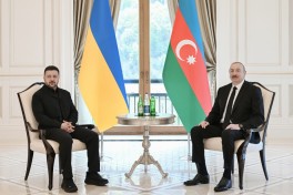 President of Azerbaijan Ilham Aliyev held one-on-one and expanded meetings with President of Ukraine in Gabala - VIDEO  - UPDATED-1 