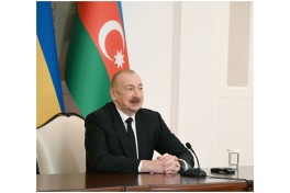 Presidents of Azerbaijan and Ukraine delivered press statements-PHOTO -UPDATED 