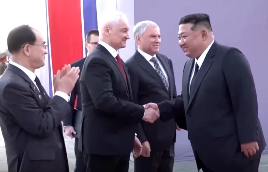 North Korea's Kim to continue support for Russia, state media says