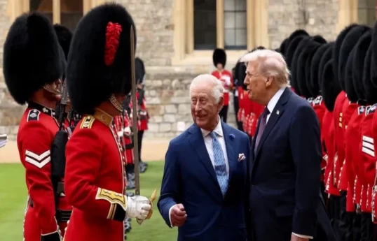 Trump says King will be 'very safe' during US visit after security talks