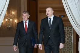 President of Azerbaijan Ilham Aliyev and Prime Minister of the Czech Republic Andrej Babiš delivered press statements-PHOTO -UPDATED 