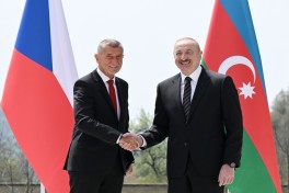 President of Azerbaijan Ilham Aliyev and Prime Minister of the Czech Republic Andrej Babiš delivered press statements-PHOTO -UPDATED 