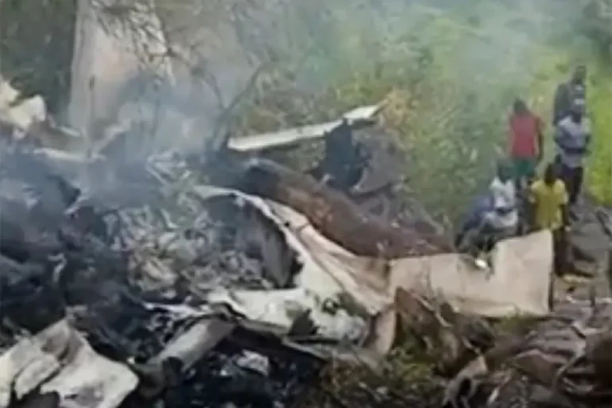 Plane crash in South Sudan kills all 15 on board