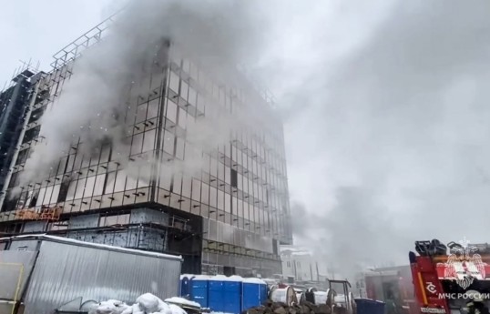 Eight killed in fire at construction site in Moscow-UPDATED-2 