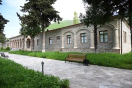 Leyla Aliyeva and Arzu Aliyeva attend opening of historical and architectural monuments after restoration in Sheki city - PHOTO 