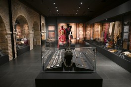 Leyla Aliyeva and Arzu Aliyeva attend opening of historical and architectural monuments after restoration in Sheki city - PHOTO 