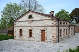 Leyla Aliyeva and Arzu Aliyeva attend opening of historical and architectural monuments after restoration in Sheki city - PHOTO 