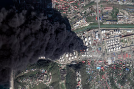 Ukraine hits Tuapse Oil Refinery again days after previous strike
