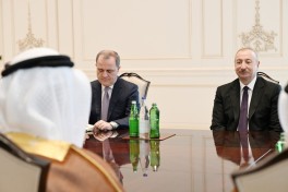 President of Azerbaijan Ilham Aliyev received delegation from the UAE