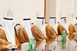 President of Azerbaijan Ilham Aliyev received delegation from the UAE