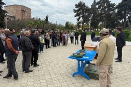 Azerbaijan relocates former IDPS to Khojavend city and Khanoba village, families receive house keys - UPDATED  -PHOTO 
