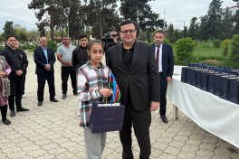 Azerbaijan relocates former IDPS to Khojavend city and Khanoba village, families receive house keys - UPDATED  -PHOTO 