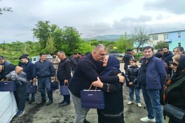Families move into new homes in Khojavend’s Girmizi Bazar - PHOTO 