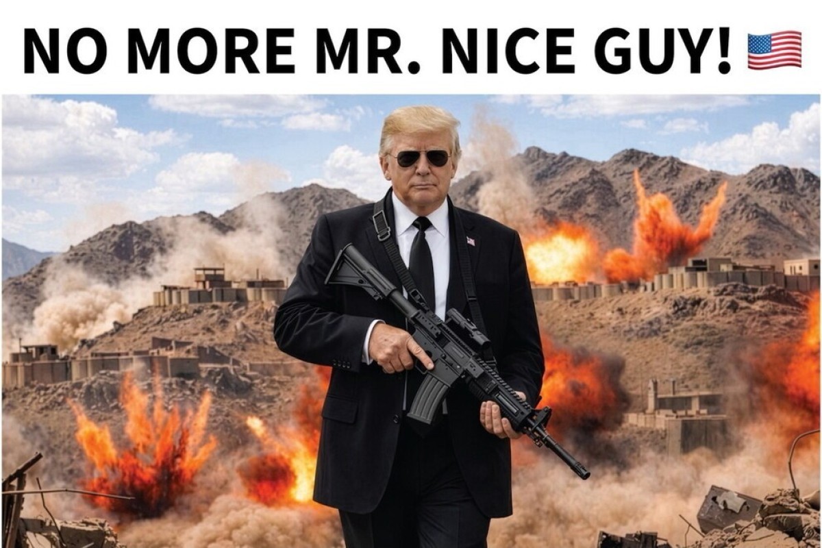 Trump again threatens Iran: No more Mr. Nice Guy