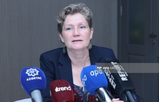 Marianne de Jong, the Ambassador of the Netherlands to Azerbaijan