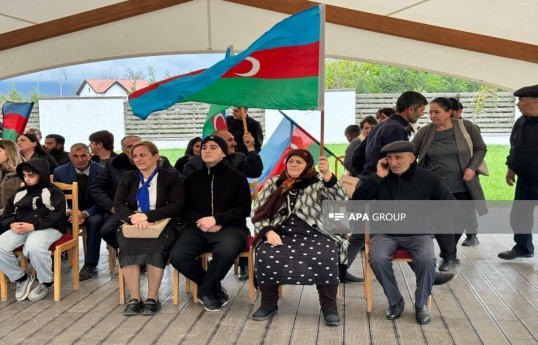 Azerbaijan sends resettlement caravans to 6 villages of Khojaly and one village of Aghdara, families receive house keys -PHOTO  -UPDATED 