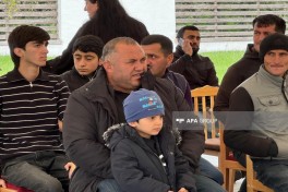 Azerbaijan sends resettlement caravans to 6 villages of Khojaly and one village of Aghdara, families receive house keys -PHOTO  -UPDATED 