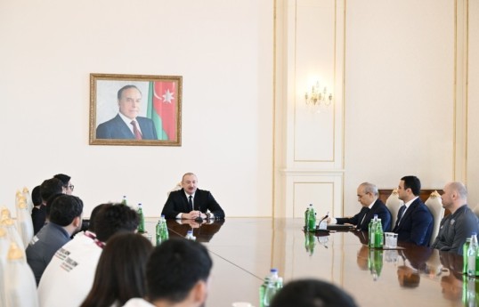 President Ilham Aliyev: I am confident that gold medals will also come for the women in the future; I have no doubt about it