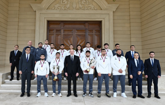 President Ilham Aliyev: Azerbaijani wrestlers have once again demonstrated that they are number one in Europe