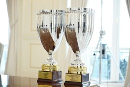 President Ilham Aliyev received wrestlers who won European Championships in team standings-UPDATED 