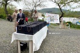 Families receive house keys as Azerbaijan relocates 32 families to Khojavand - UPDATED-1  - PHOTO 