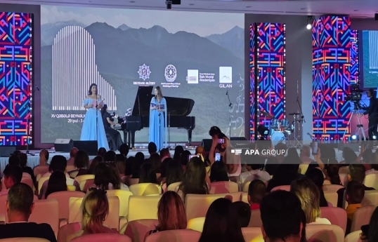 Baku Music Academy students perform at the 15th Gabala International Music Festival