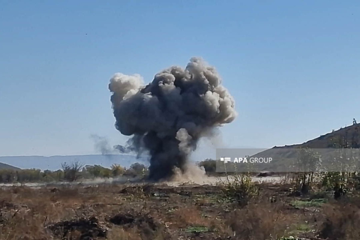 Mine explosion injures two humanitarian demining workers in Azerbaijan