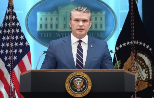 US Secretary of Defense Pete Hegseth