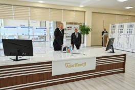 President Ilham Aliyev inaugurated Yeni Sangachal Substation
