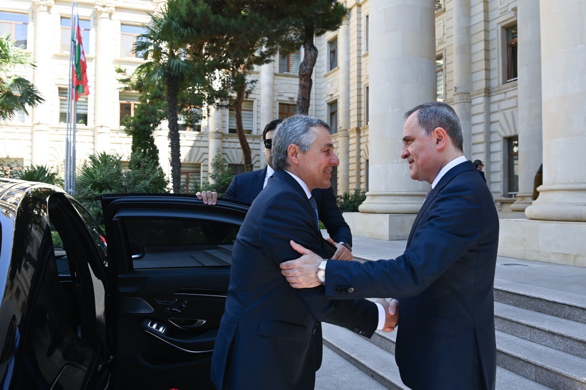 One-on-one meeting underway between Jeyhun Bayramov and OSCE Chairperson-in-Office - <span class="red_color">UPDATED