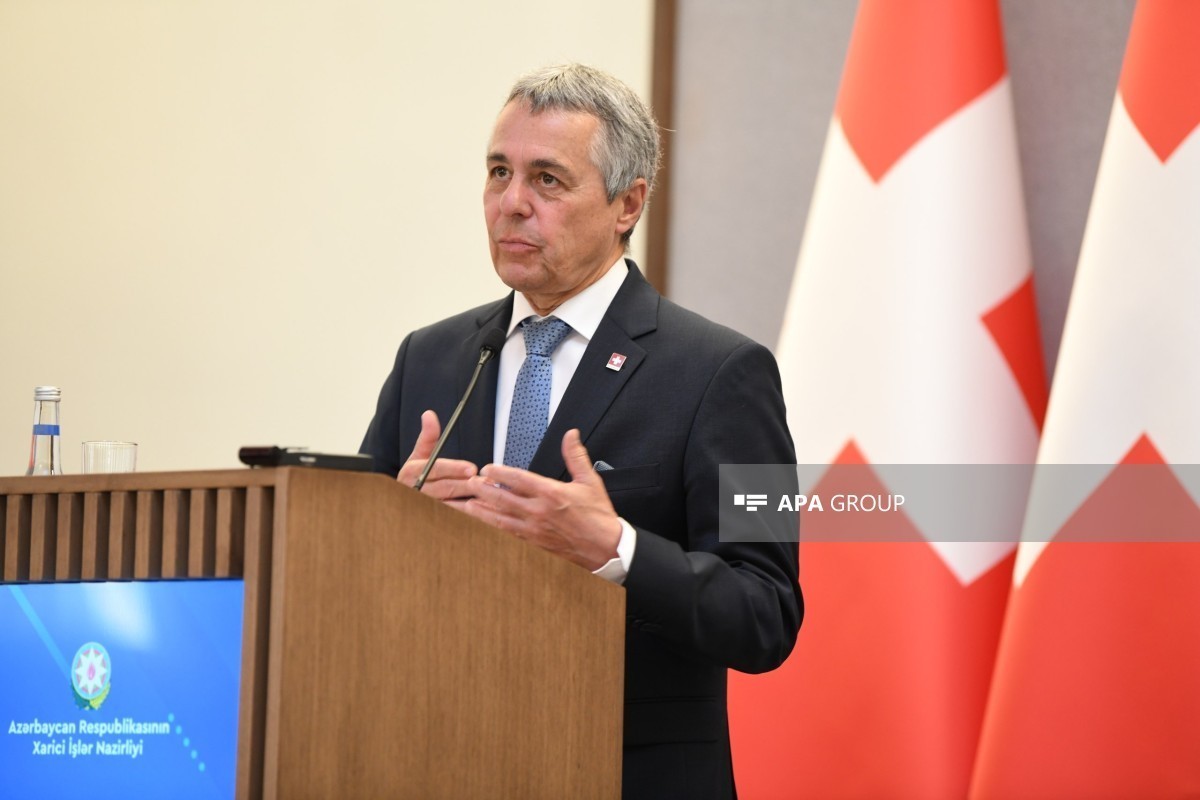 Head of the Federal Department of Foreign Affairs, and OSCE Chairperson-in-Office Ignazio Cassis