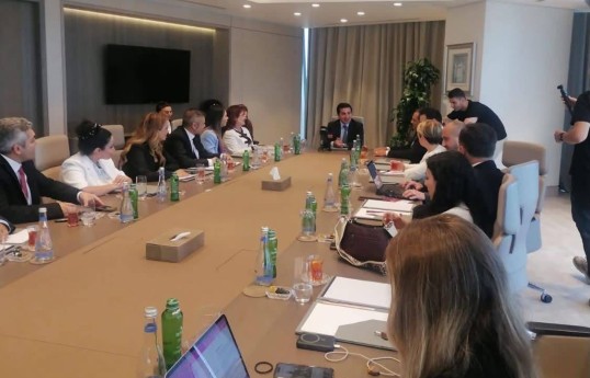 Assistant to President of Azerbaijan receives TADIV delegation