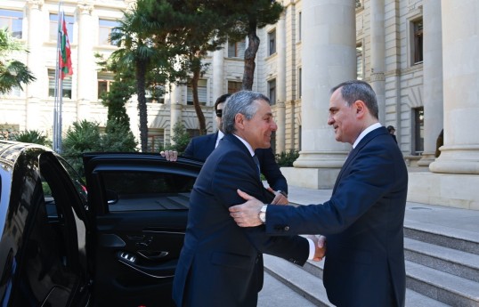 One-on-one meeting underway between Jeyhun Bayramov and OSCE Chairperson-in-Office - UPDATED 