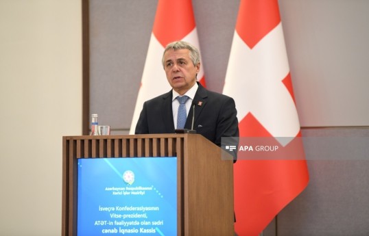 Head of the Federal Department of Foreign Affairs, and OSCE Chairperson-in-Office Ignazio Cassis