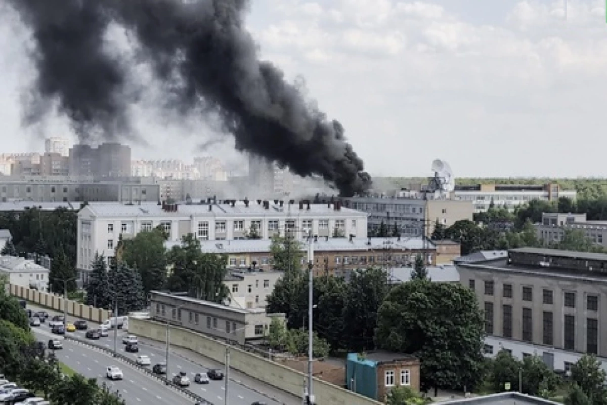 Fire erupts at Russian Space Agency research facility