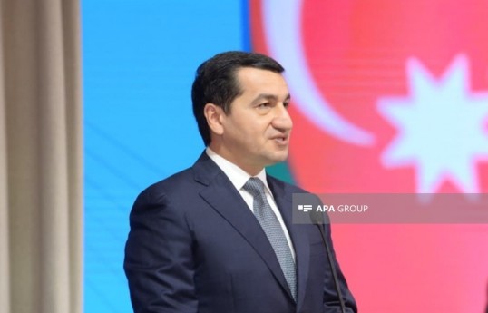 Hikmat Hajiyev, Assistant to the President of Azerbaijan and Head of the Foreign Policy Affairs Department of the Presidential Administration