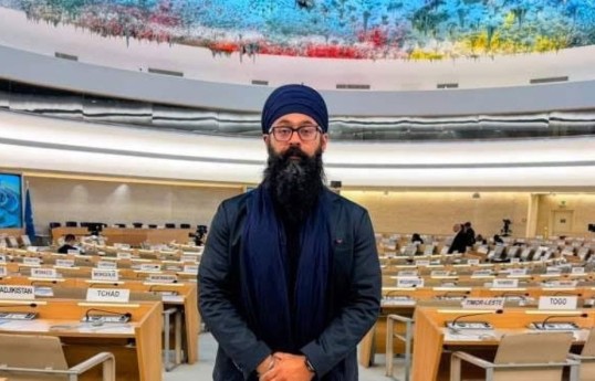 Moninder Singh Bual, the President of the Canadian Sikh Federation