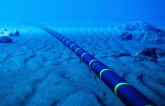 Kazakhstan completes offshore section of Trans-Caspian fiber-optic cable to Azerbaijan