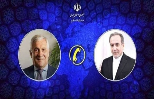 Italy's top diplomat discusses Strait of Hormuz with Iran's FM