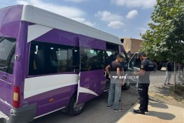 Next relocation convoy reaches Khojavand city, Girmizi Bazar settlement and Khojavand village - UPDATED-1  - PHOTO 