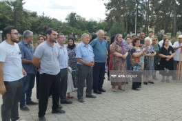 Next relocation convoy reaches Khojavand city, Girmizi Bazar settlement and Khojavand village - UPDATED-1  - PHOTO 