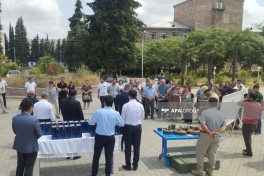 Next relocation convoy reaches Khojavand city, Girmizi Bazar settlement and Khojavand village - UPDATED-1  - PHOTO 