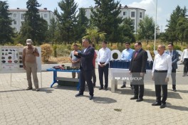 Next relocation convoy reaches Khojavand city, Girmizi Bazar settlement and Khojavand village - UPDATED-1  - PHOTO 