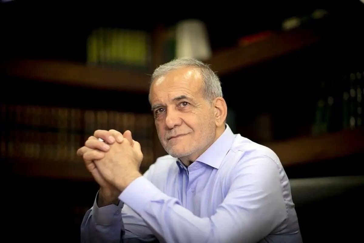 Iranian President Masoud Pezeshkian