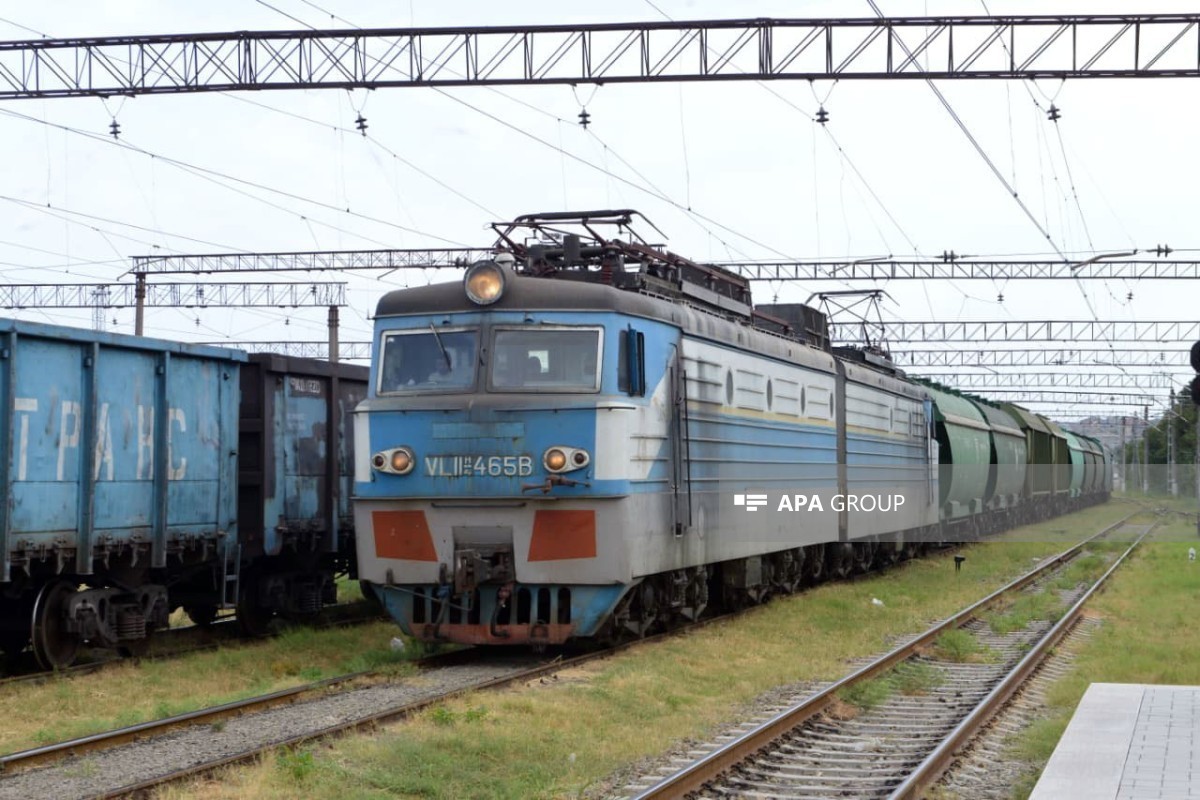 14 wagons of wheat shipped from Russia to Armenia via Azerbaijan - PHOTO 