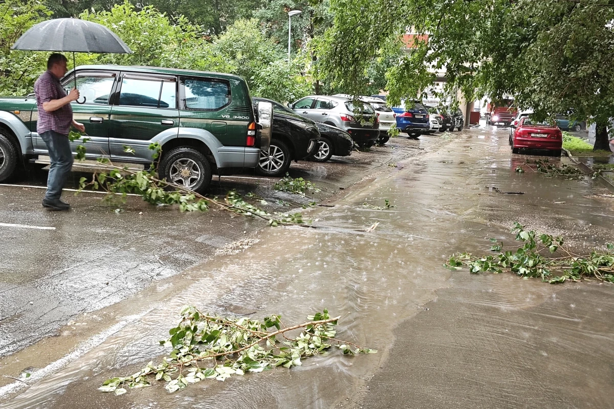 Child died during hurricane in Smolensk