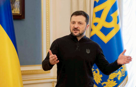 Ukrainian President Volodymyr Zelenskyy