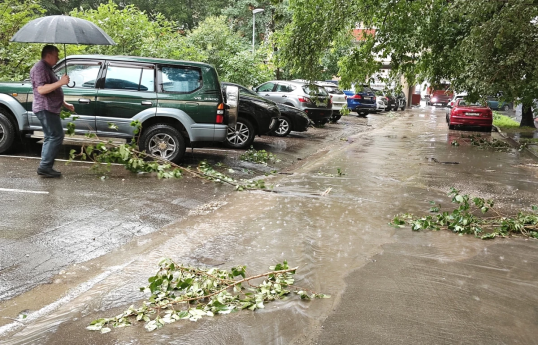 Child died during hurricane in Smolensk